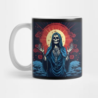 Day Of The Dead - Praying La Calavera Catrina - Santa Muerte Mug